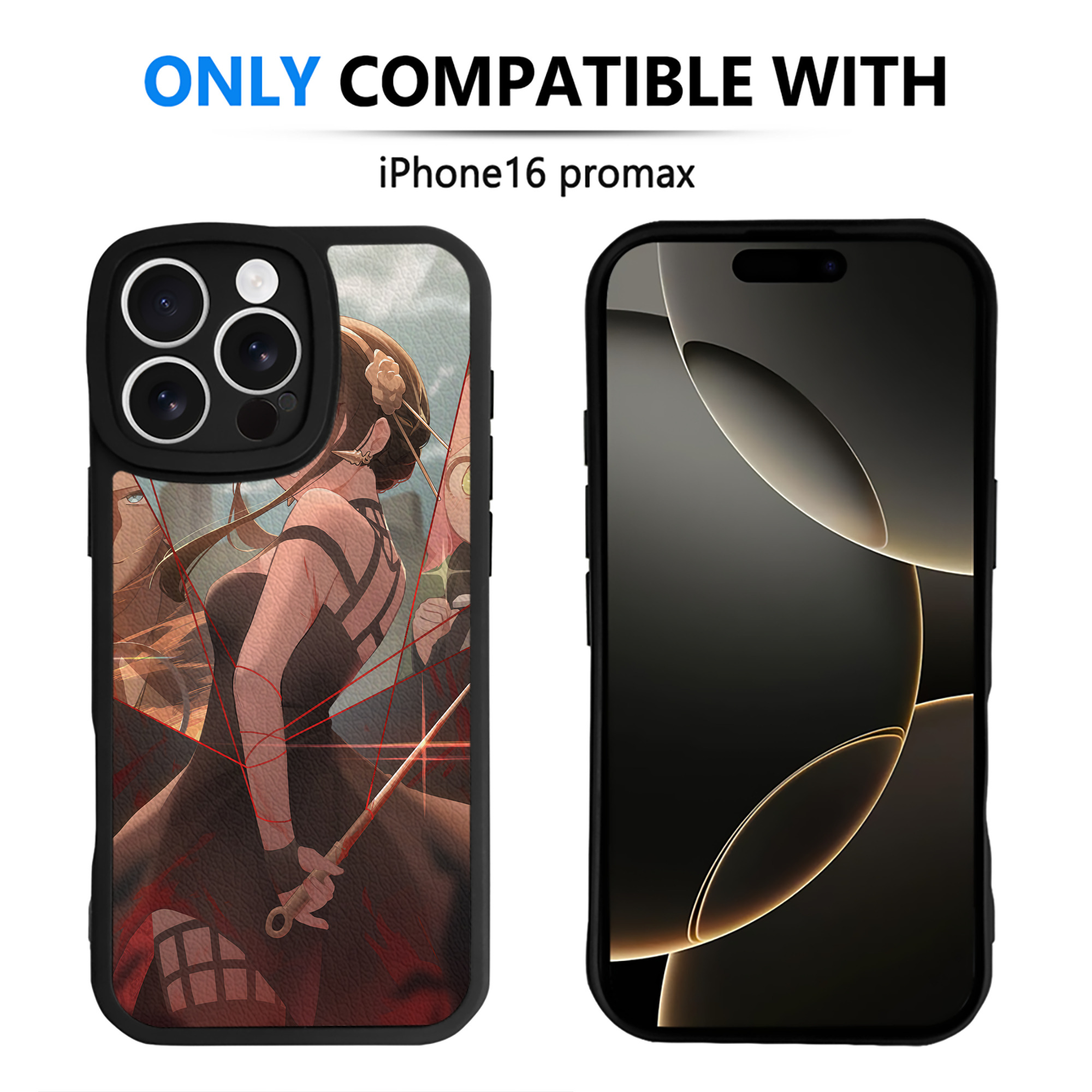 （画像用） SPY×FAMILY间谍家家酒 【iPhone 16シリーズ対応】シリコンスマホケース（レザー調） 材質：シリコン